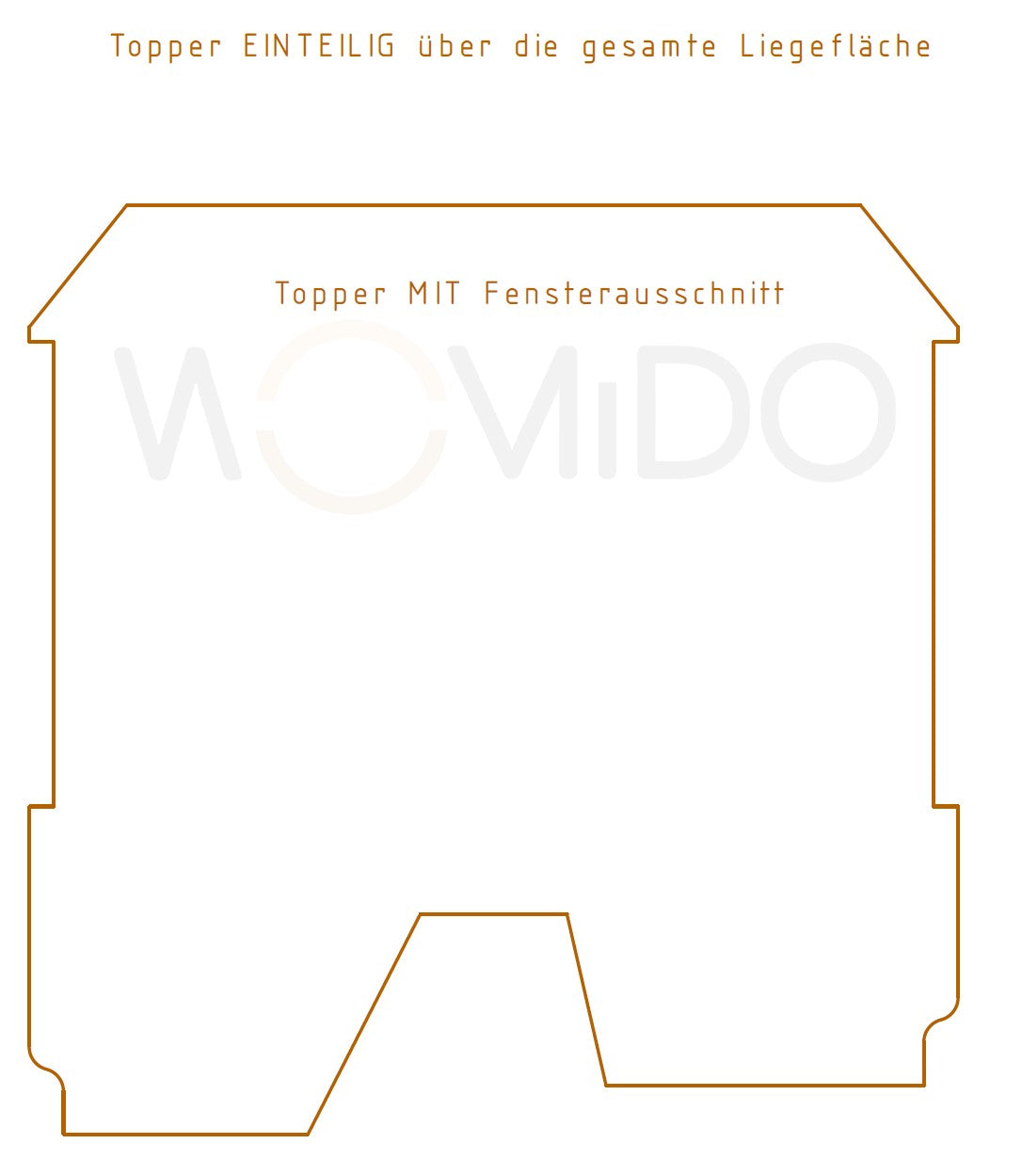 Einteiliger Camper Topper Adria Twin Plus 640 SLB Baujahr 2019 mit Fensterausschnitt