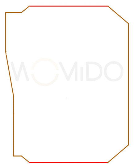 Einteiliges Laken für die Kastenwagen Matratzen oder den Topper des Adria Twin Sports 600 SPB 