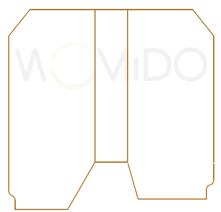 3-teilges Spannbettlaken Adria Twin Supreme 640 SLB aus dem Jahr 2023