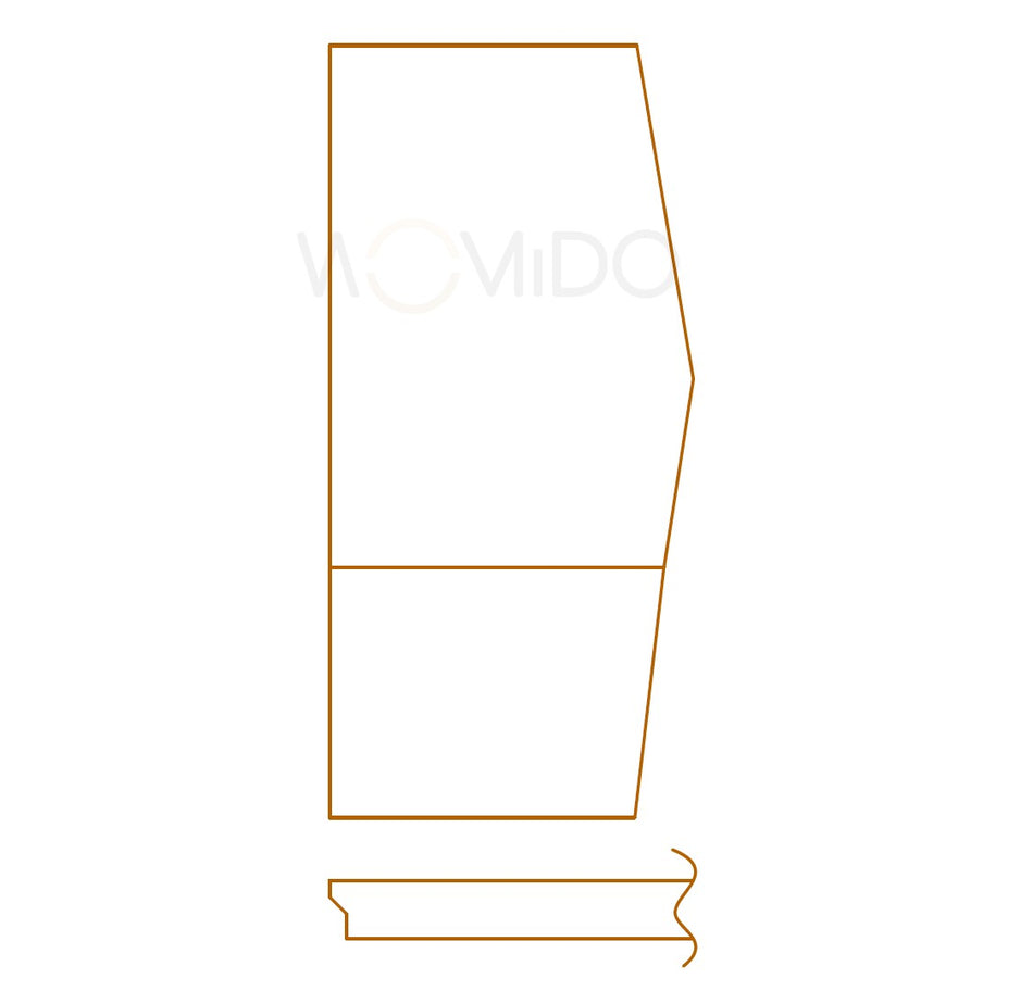 Matratze Hymer B-MCT 580 - Beifahrerseite