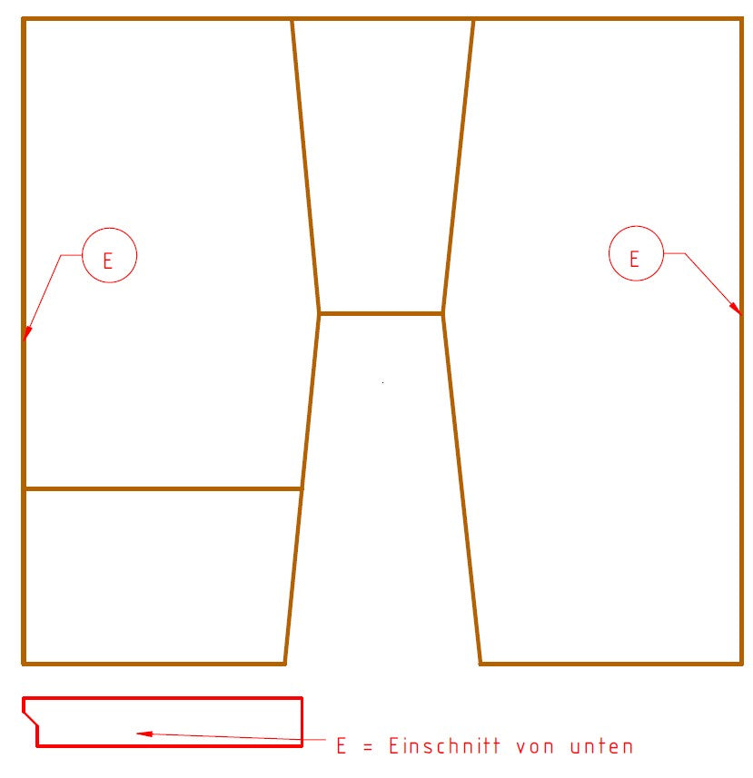 Matratze Hymer B-MCT 580