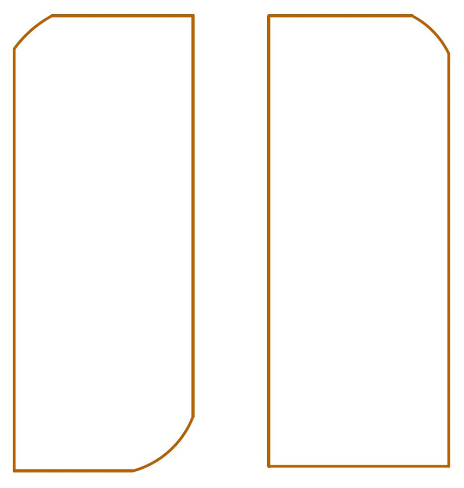 Matras Karmann Davis 620 ALLEEN langsbedden