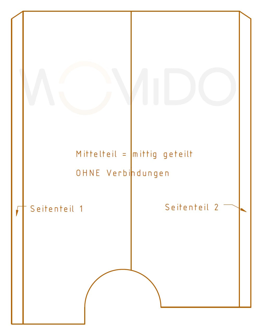 Vierteiliges Spannbettlaken Knaus Box Drive 680 ME mit Raumbad Bj. 2019