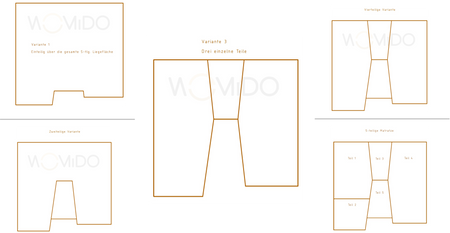 Ausführung Spannbettlaken Wohnmobil Hymer B-MCT 680 aus dem Jahr 2019